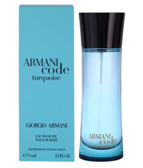 armani code turquoise.